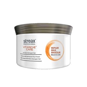 Streax Professional Vitariche Care Repair Max Hair Masque for Dry to Damage Hair 200g